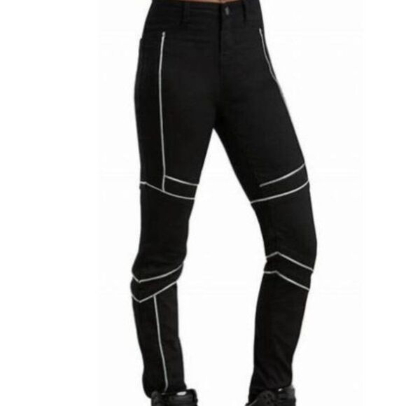 Jazz, Tap Hip hop Dance Costum Medium Adult, Silver, Black - Picture 2 of 16